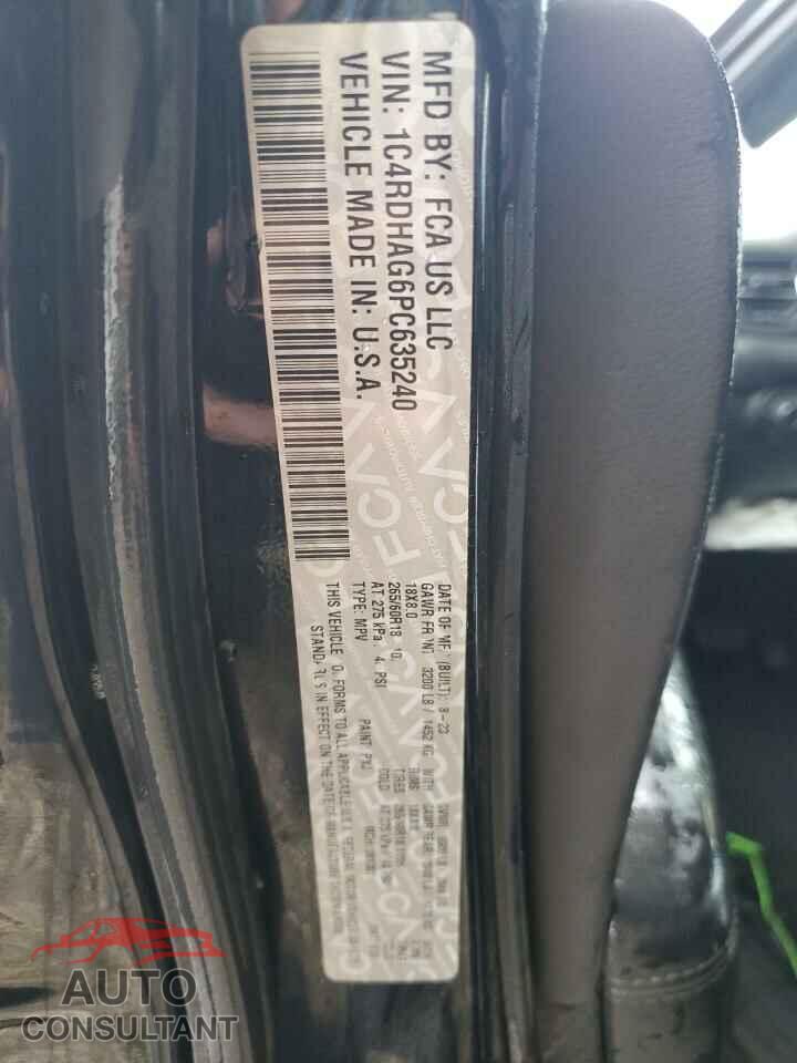 DODGE DURANGO 2023 - 1C4RDHAG6PC635240