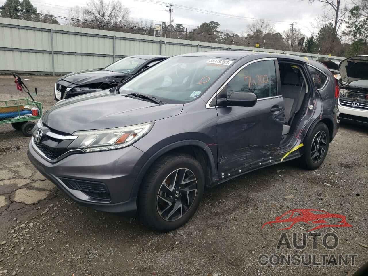 HONDA CRV 2016 - 5J6RM3H4XGL024264