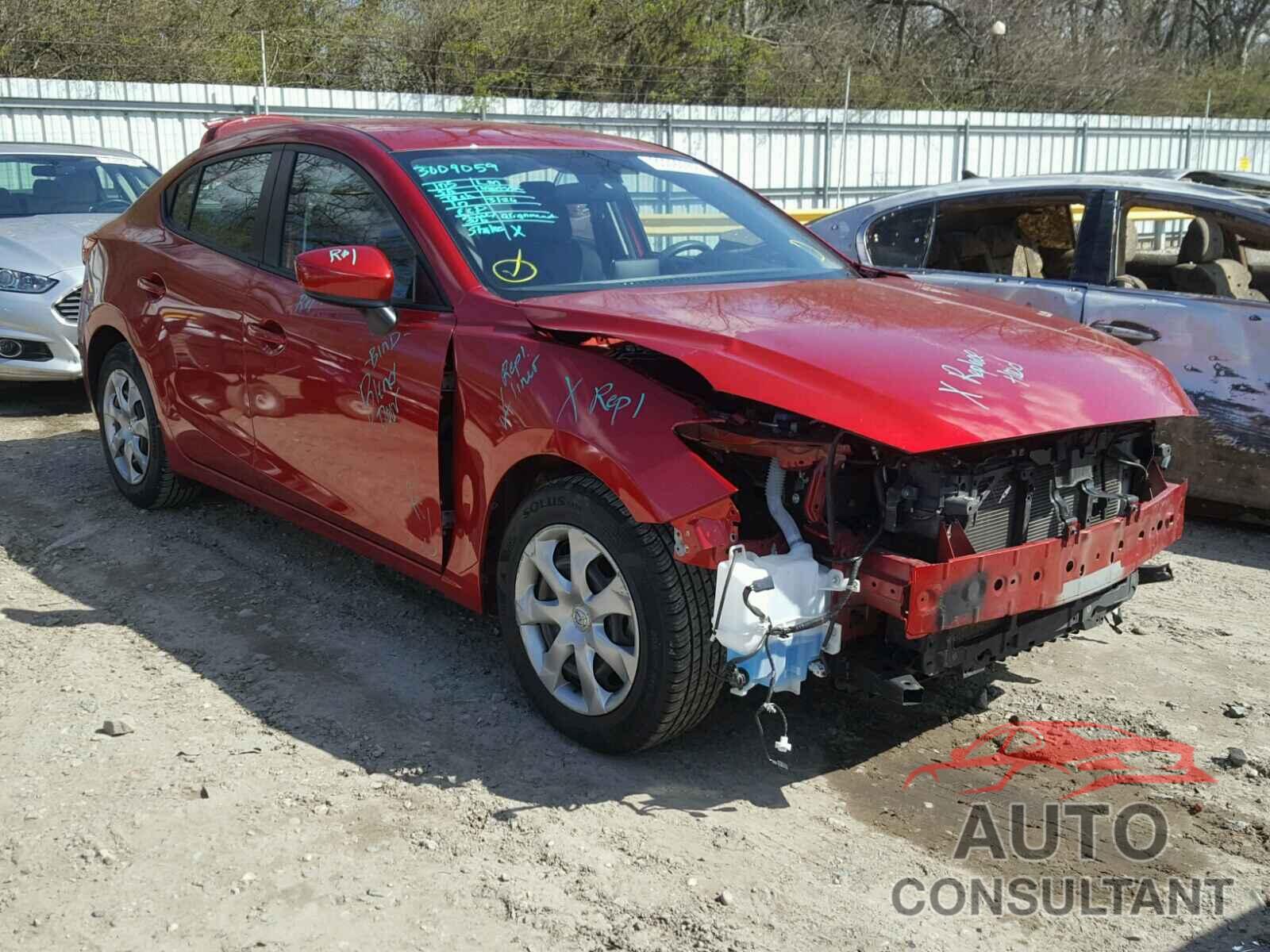 MAZDA 3 2016 - JM1BM1T7XG1278422