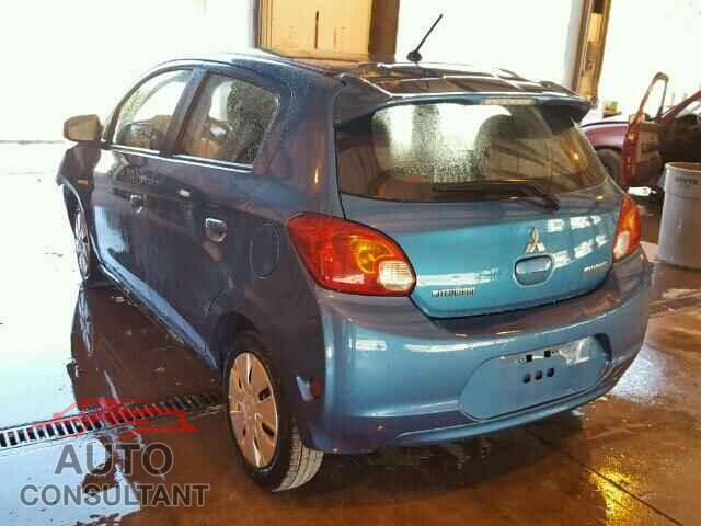 MITSUBISHI MIRAGE 2015 - ML32A3HJ1FH039892