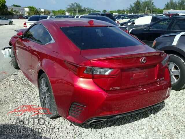 LEXUS RC 2015 - JTHHE5BC8F5005692