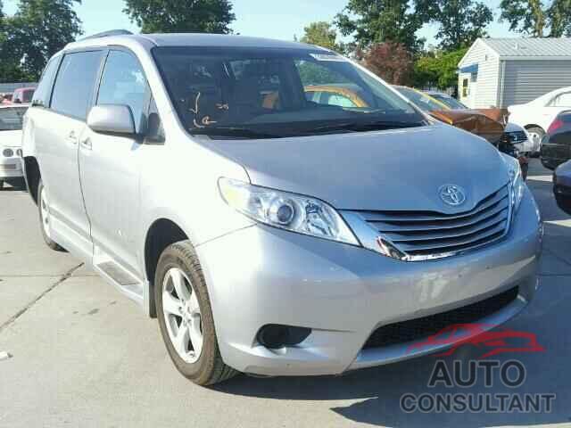 TOYOTA SIENNA 2015 - 5TDKK3DC3FS570542