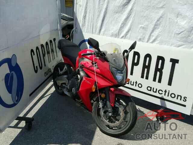 HONDA CBR CYCLE 2015 - MLHRC7414F5100122