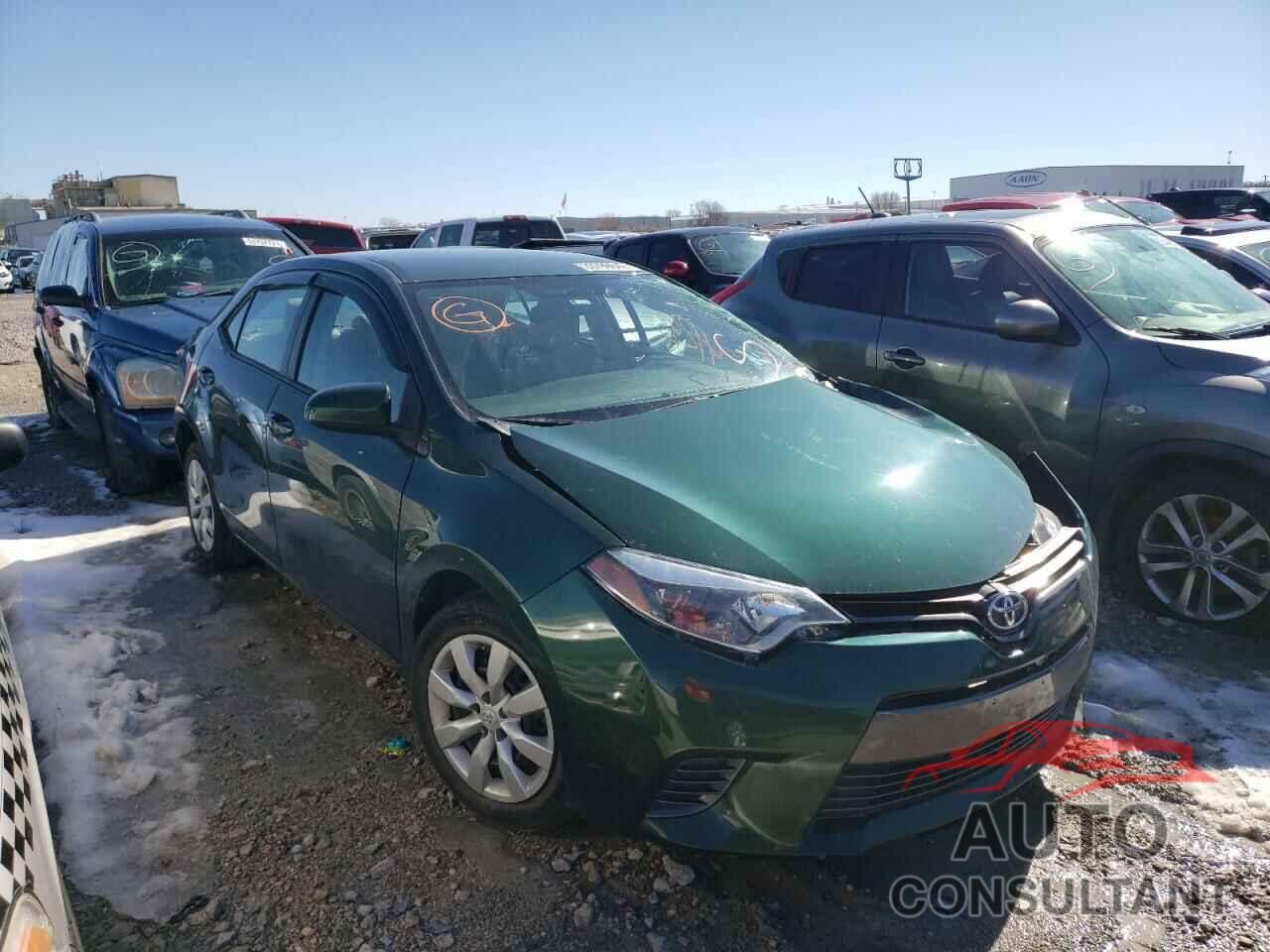 TOYOTA COROLLA 2016 - 2T1BURHE7GC567579