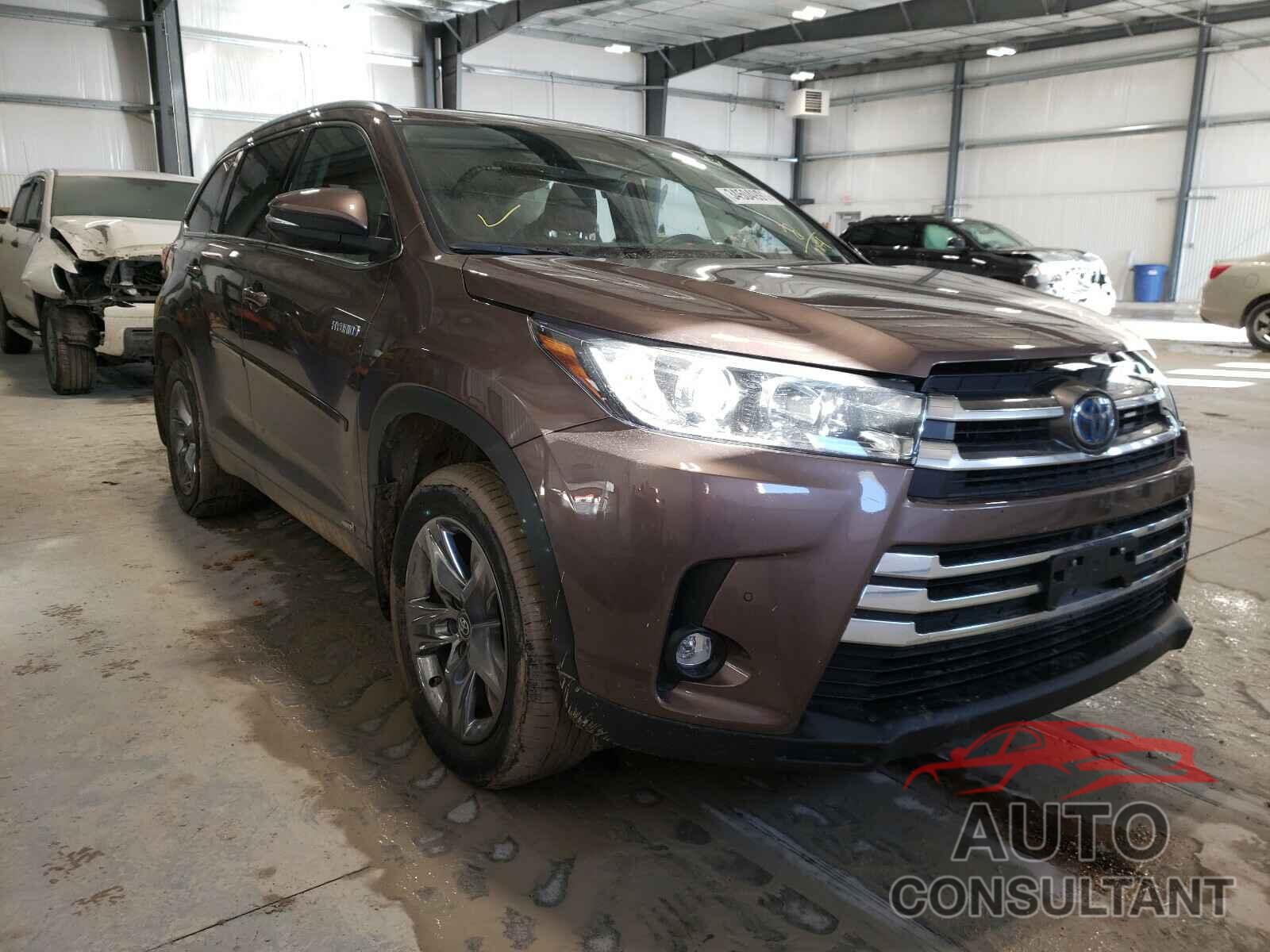 TOYOTA HIGHLANDER 2019 - 5TDDGRFH8KS068254