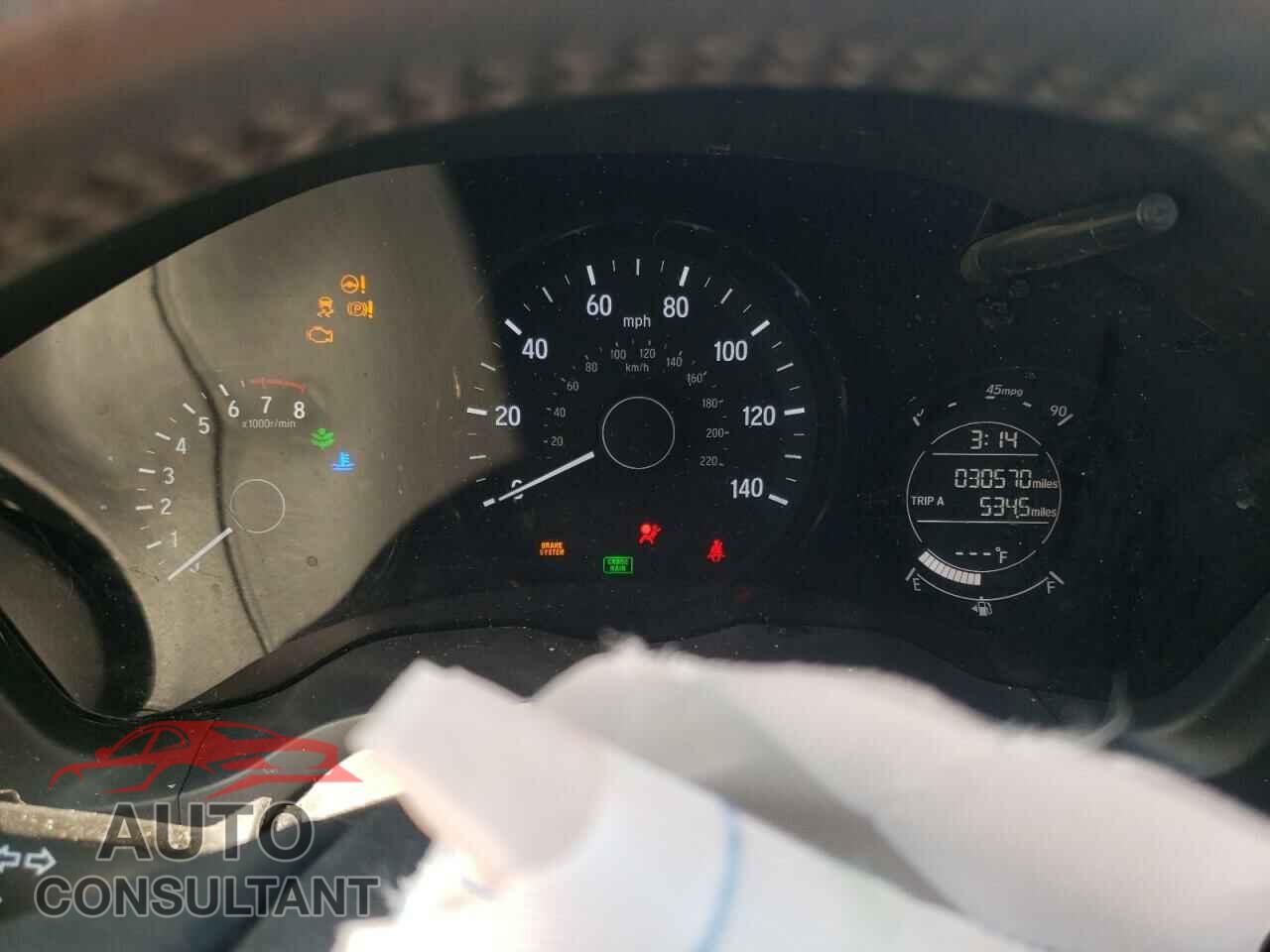 HONDA HR-V 2017 - 3CZRU5H79HM724962