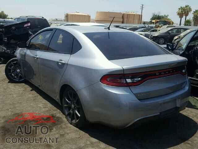 DODGE DART 2015 - 1C3CDFBB3FD302522