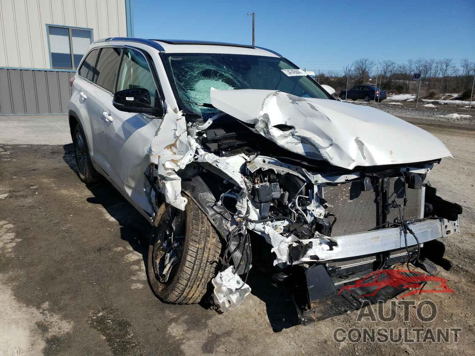 TOYOTA HIGHLANDER 2018 - 5TDYZRFH5JS246325
