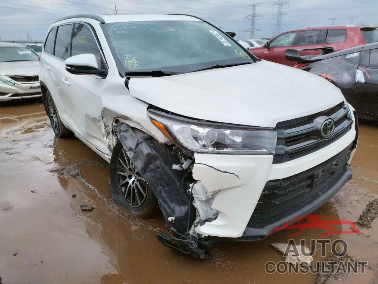 TOYOTA HIGHLANDER 2017 - 5TDJZRFH1HS513018