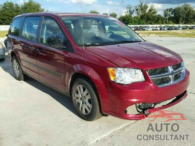 DODGE CARAVAN 2016 - 2C4RDGBG4GR163684