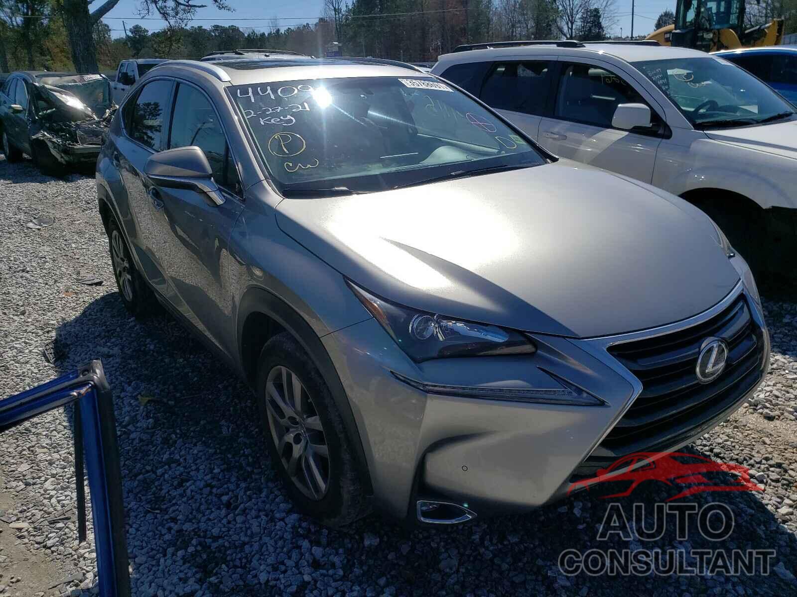 LEXUS NX 2016 - JTJYARBZXG2034409