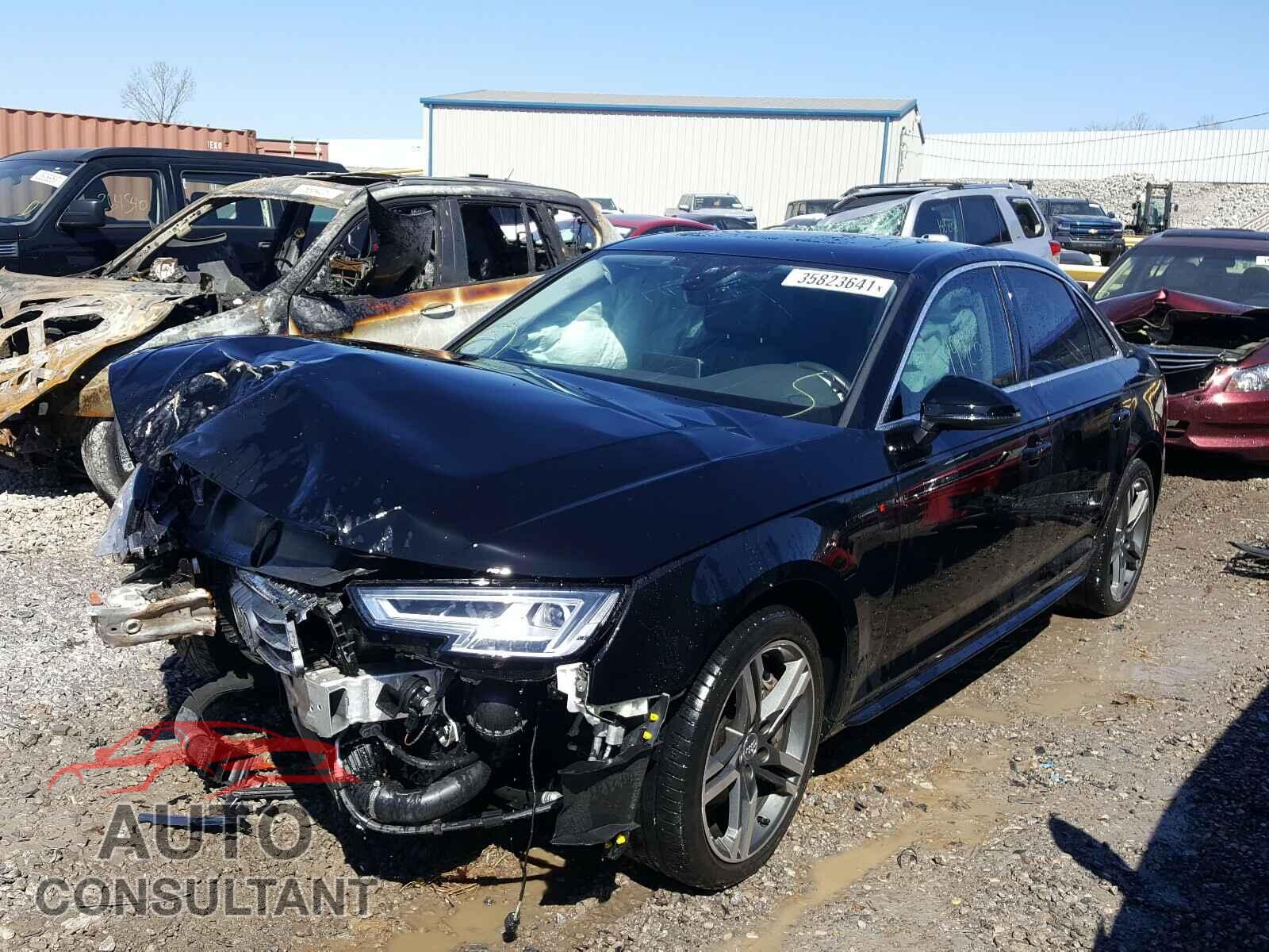 AUDI A4 2017 - WAULNAF46HN043395
