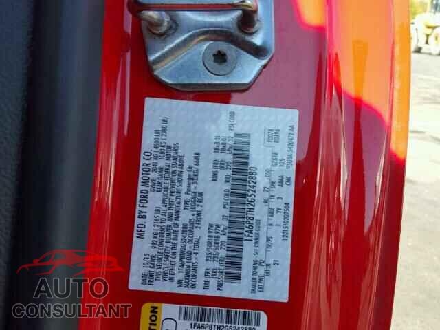 FORD MUSTANG 2016 - 1FA6P8TH2G5242880