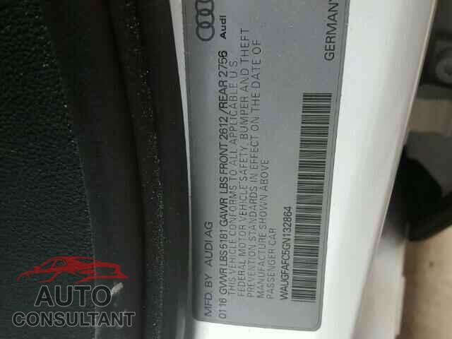 AUDI A6 2016 - WAUGFAFC5GN132864