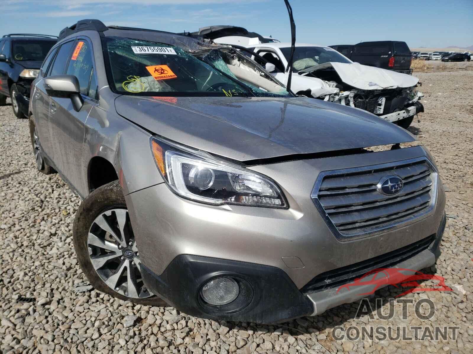 SUBARU OUTBACK 2016 - 4S4BSENC4G3265415