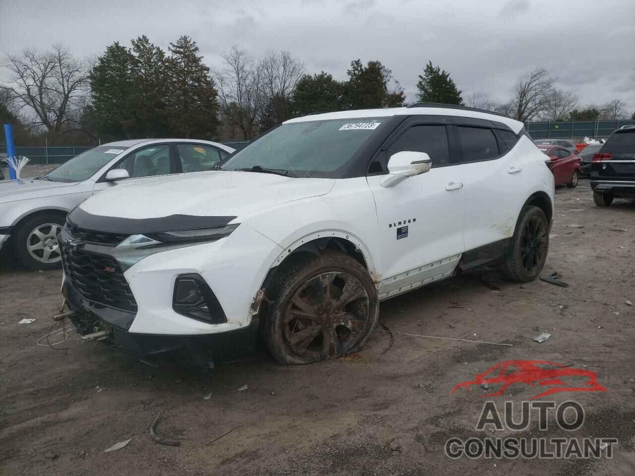 CHEVROLET BLAZER 2019 - 3GNKBERS7KS662813