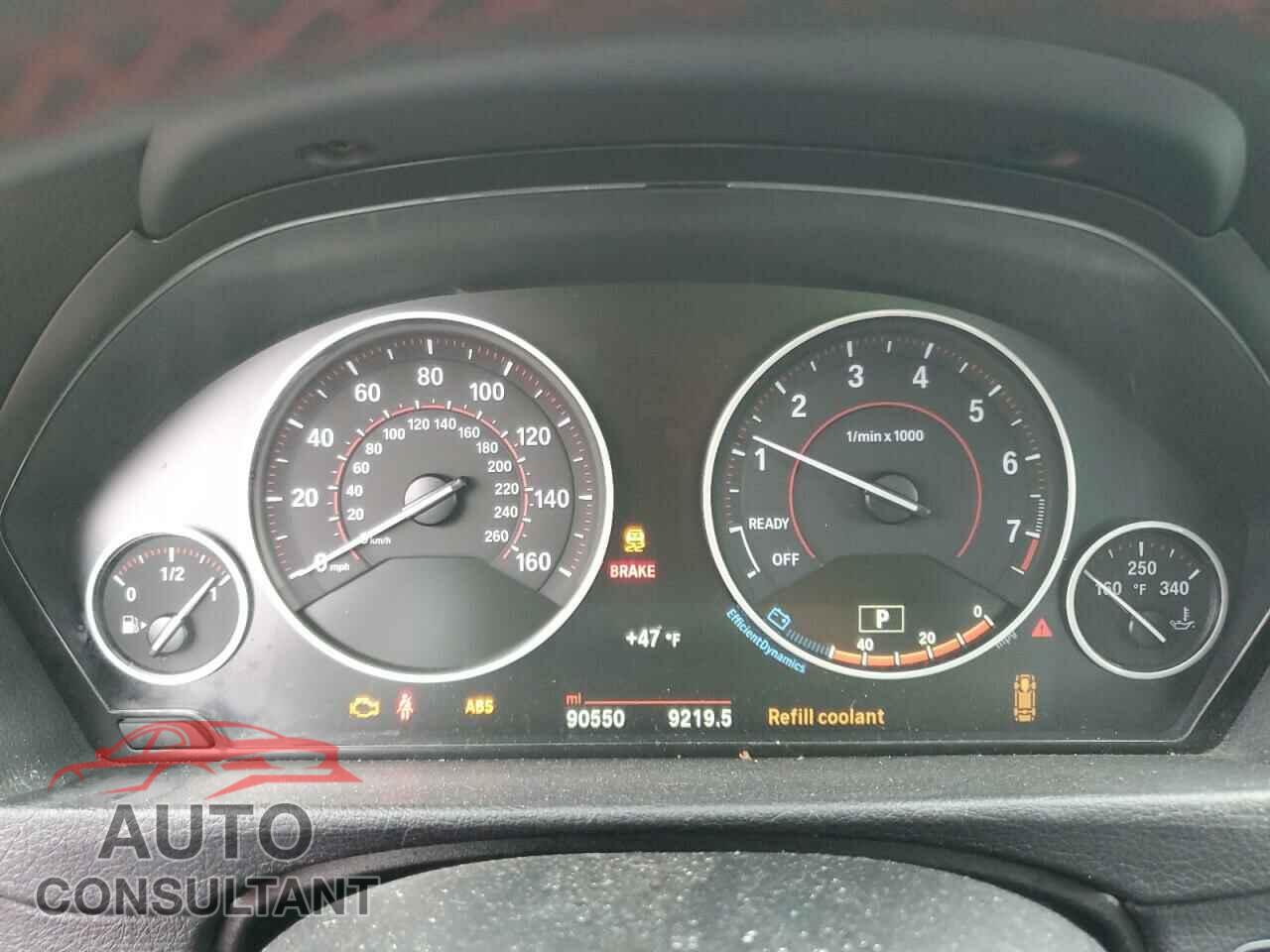 BMW 3 SERIES 2016 - WBA8E3G54GNU05019