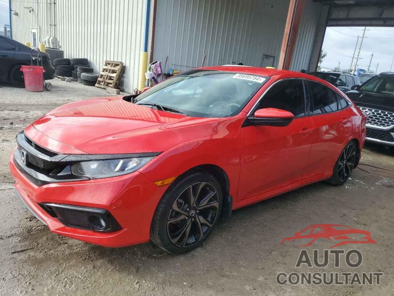 HONDA CIVIC 2019 - 2HGFC2F87KH552542