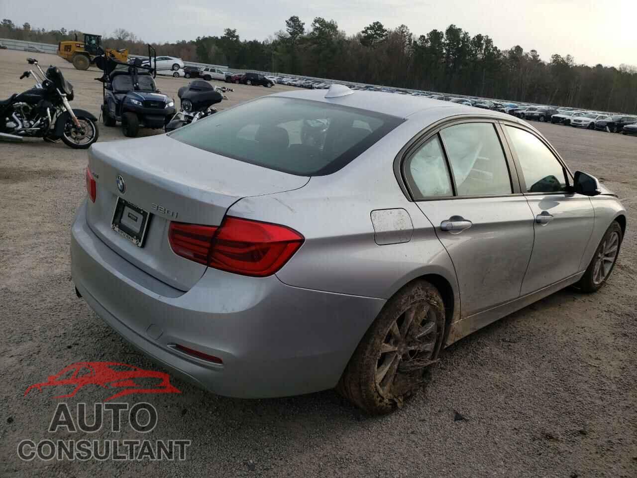 BMW 3 SERIES 2018 - WBA8A3C56JA491479