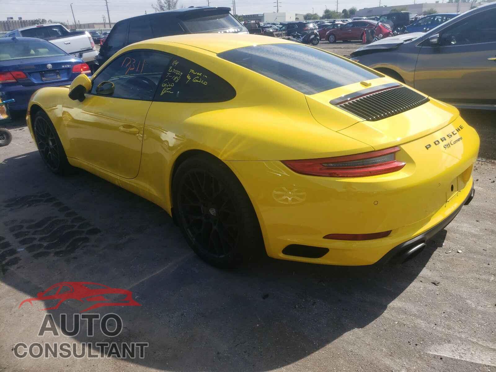 PORSCHE 911 2017 - WP0AA2A9XHS108118
