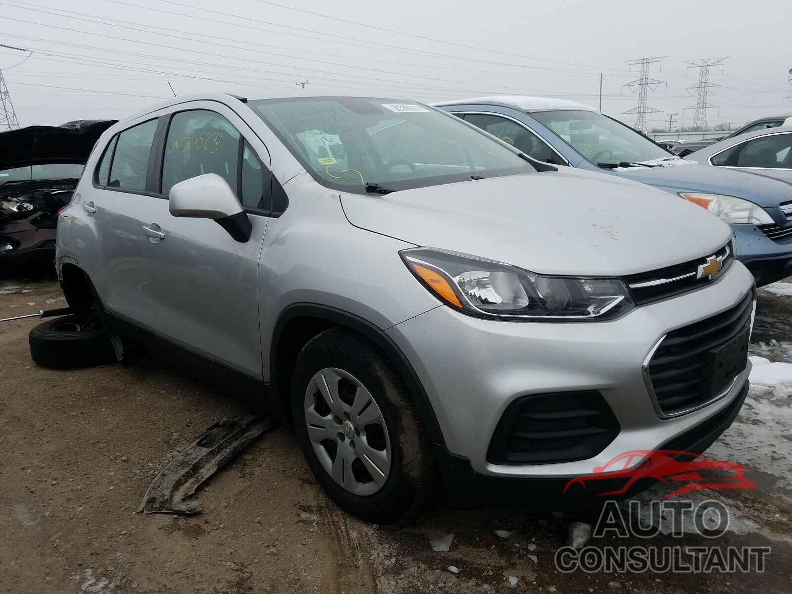 CHEVROLET TRAX 2017 - 3GNCJKSB5HL134173