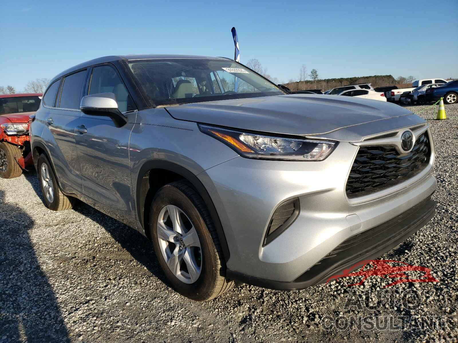 TOYOTA HIGHLANDER 2020 - 5TDCZRAH6LS012957