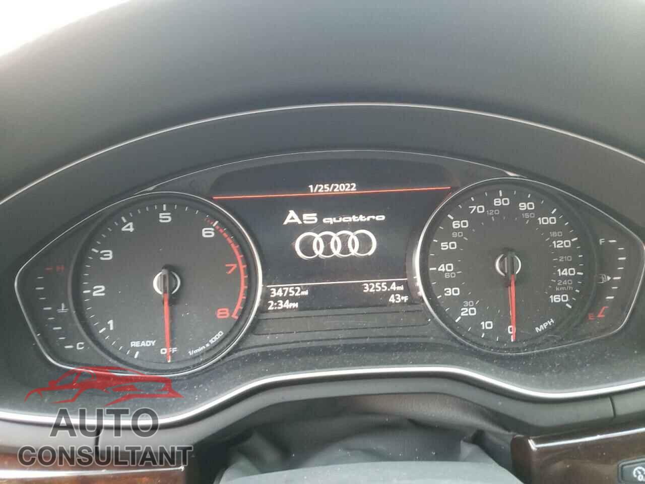 AUDI A5 2019 - WAUANCF55KA056438