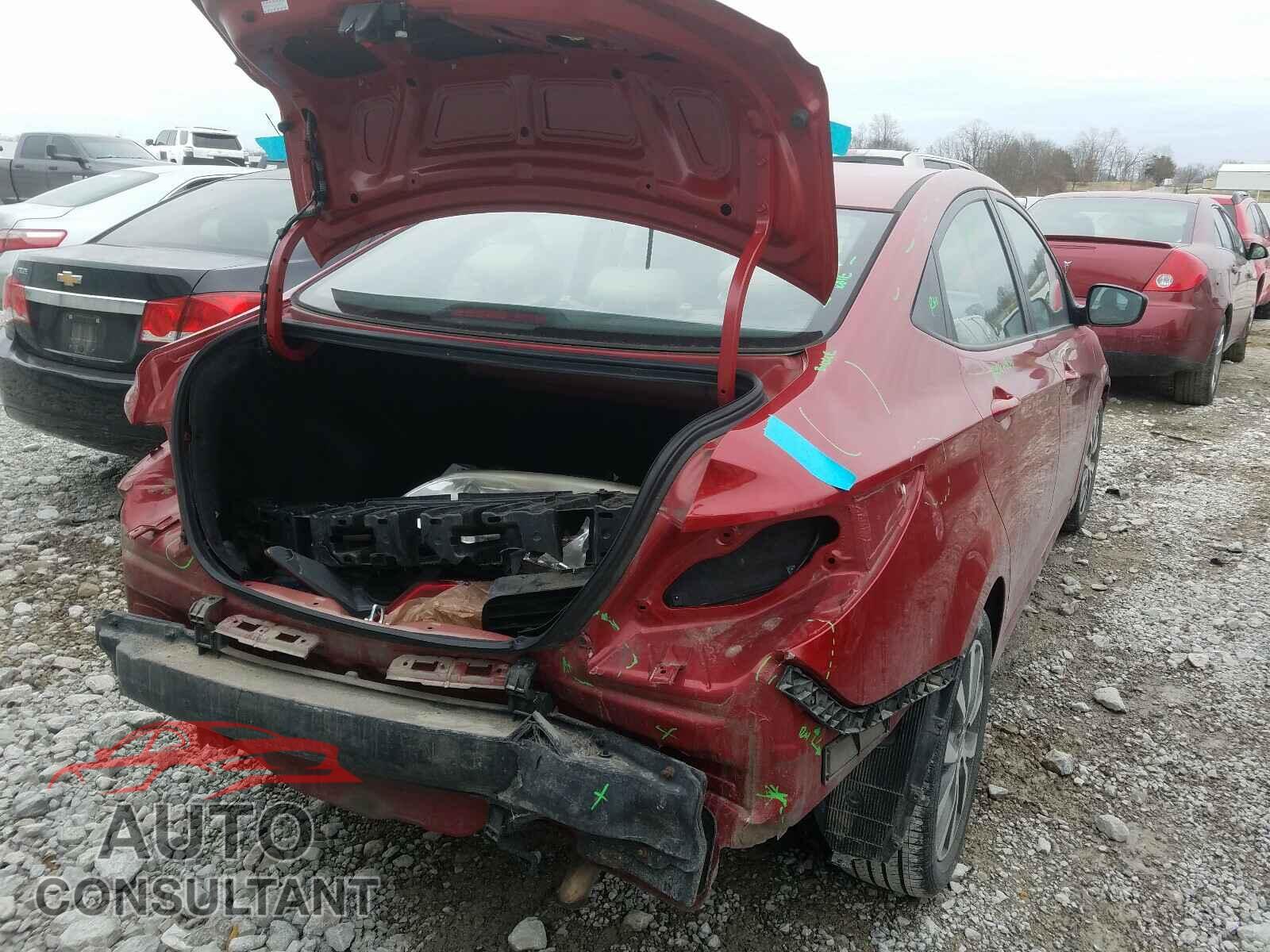 HYUNDAI ACCENT 2017 - KMHCT4AEXHU373794
