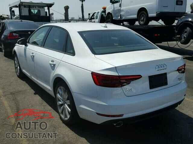 AUDI A4 2017 - WAUGMAF41HA078986