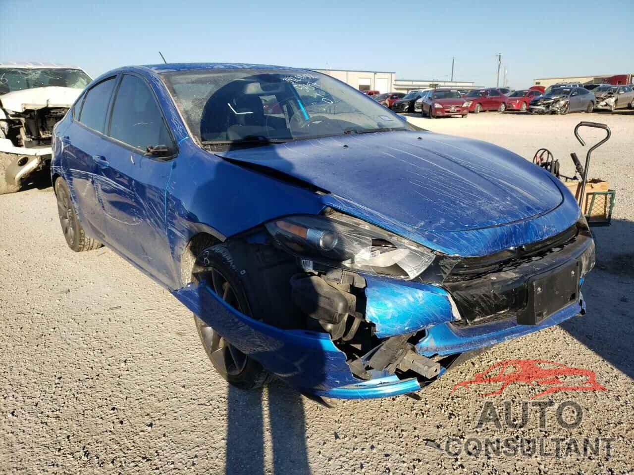 DODGE DART 2016 - 1C3CDFAA8GD607153