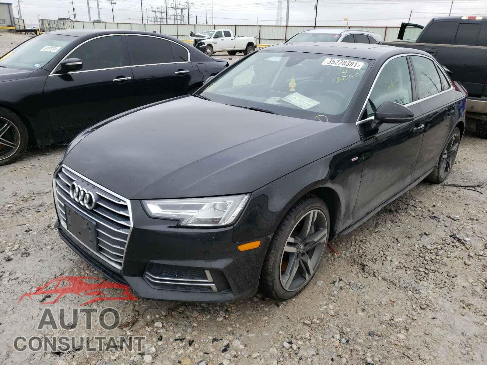 AUDI A4 2017 - WAUENAF46HN042000
