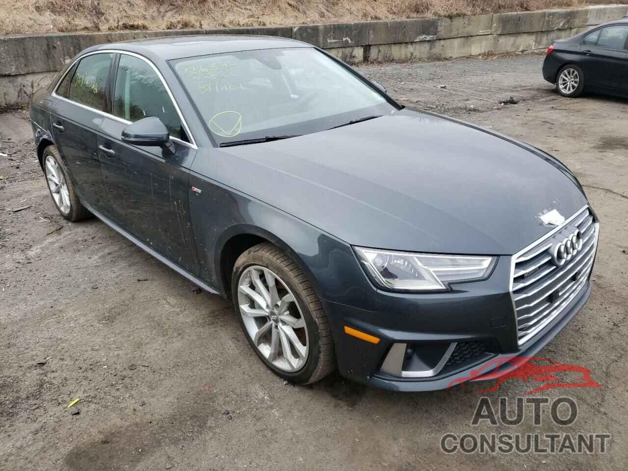 AUDI A4 2019 - WAUDNAF40KN014521