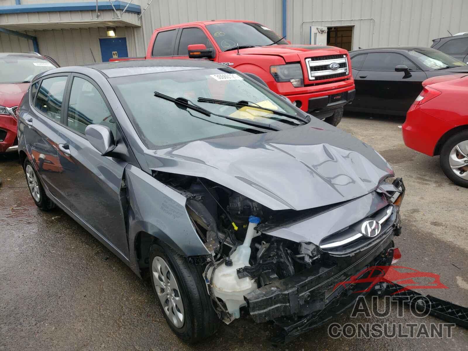 HYUNDAI ACCENT 2017 - KMHCT5AE4HU315699