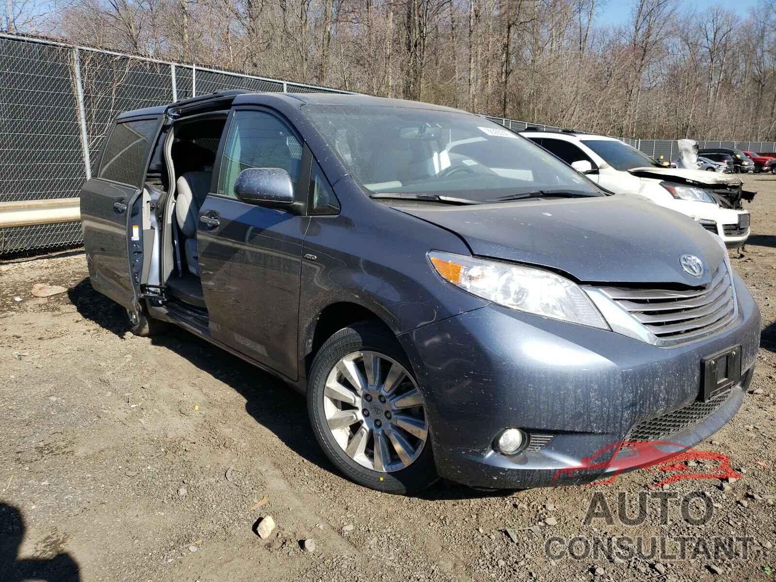 TOYOTA SIENNA 2017 - 5TDDZ3DCXHS179265