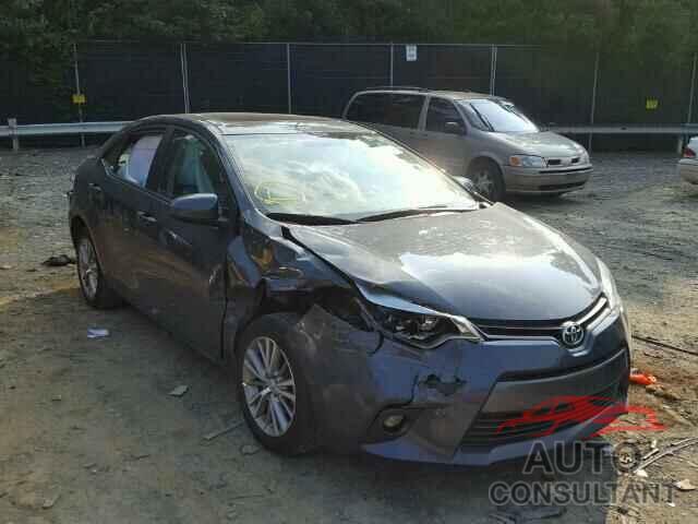 TOYOTA COROLLA 2015 - 2T1BURHE1FC314885