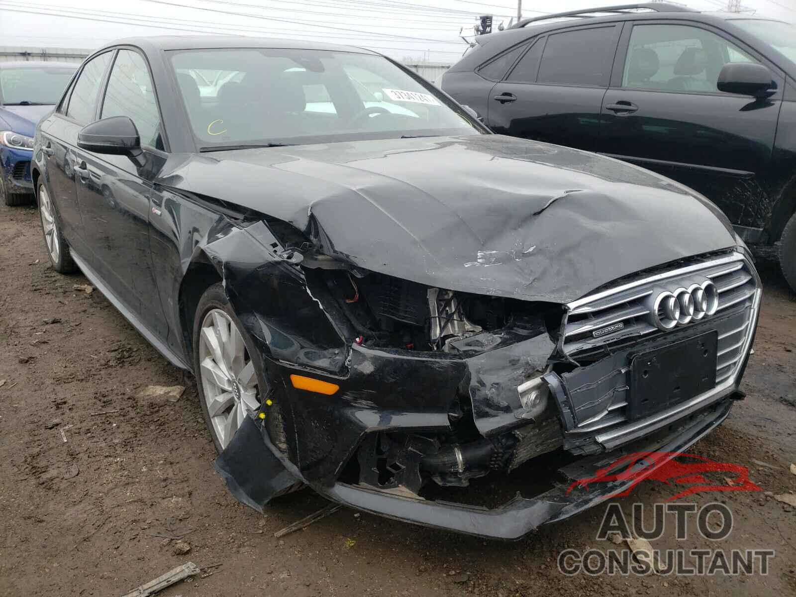 AUDI A4 2018 - WAUDNAF41JA018311