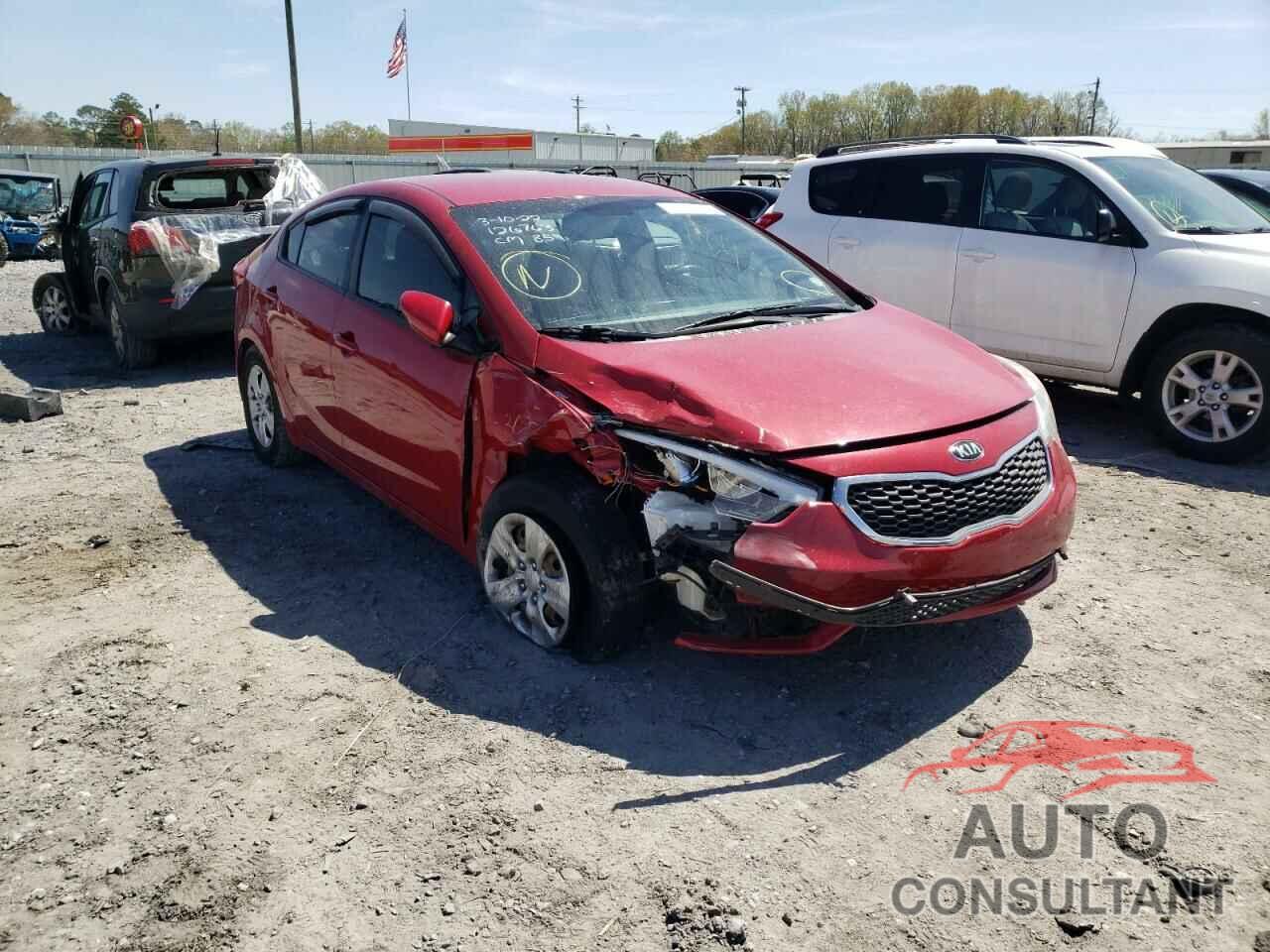 KIA FORTE 2016 - KNAFK4A69G5485022