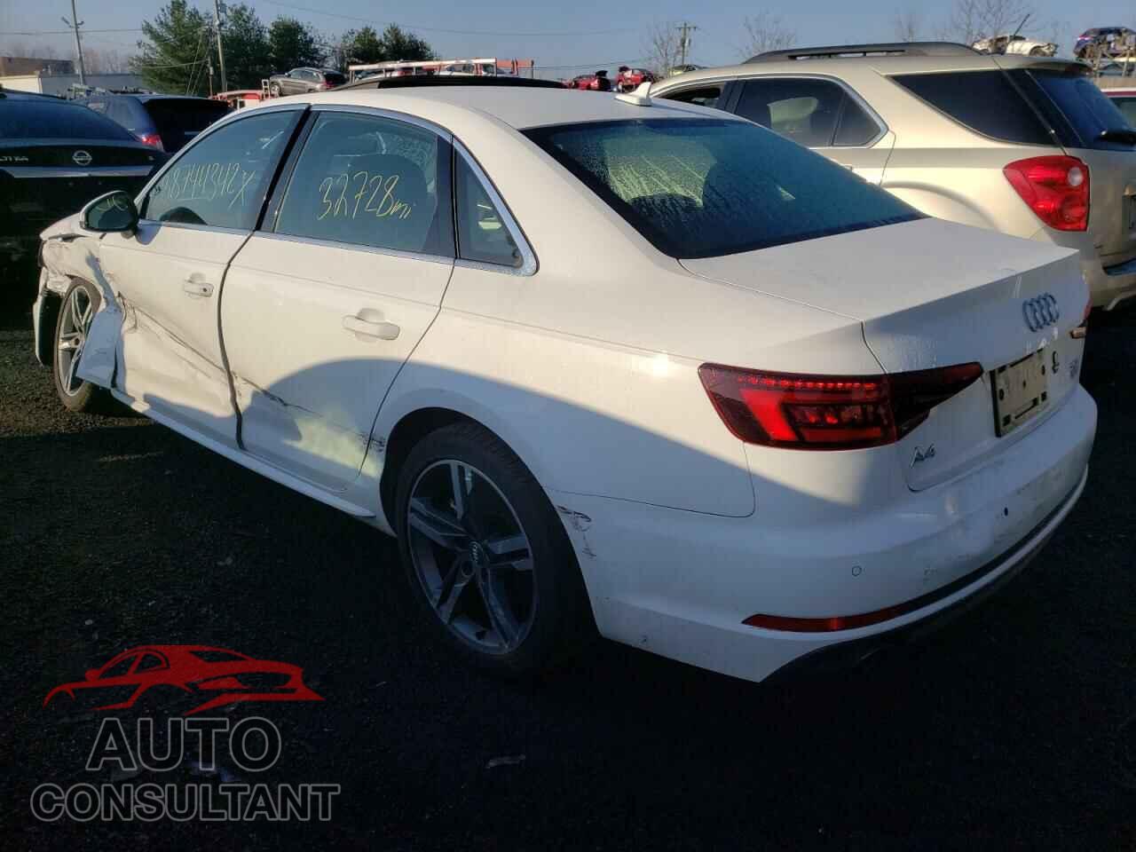 AUDI A4 2018 - WAUENAF49JA205493