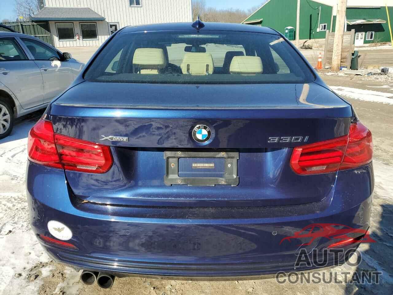 BMW 3 SERIES 2017 - WBA8D9G54HNU59315