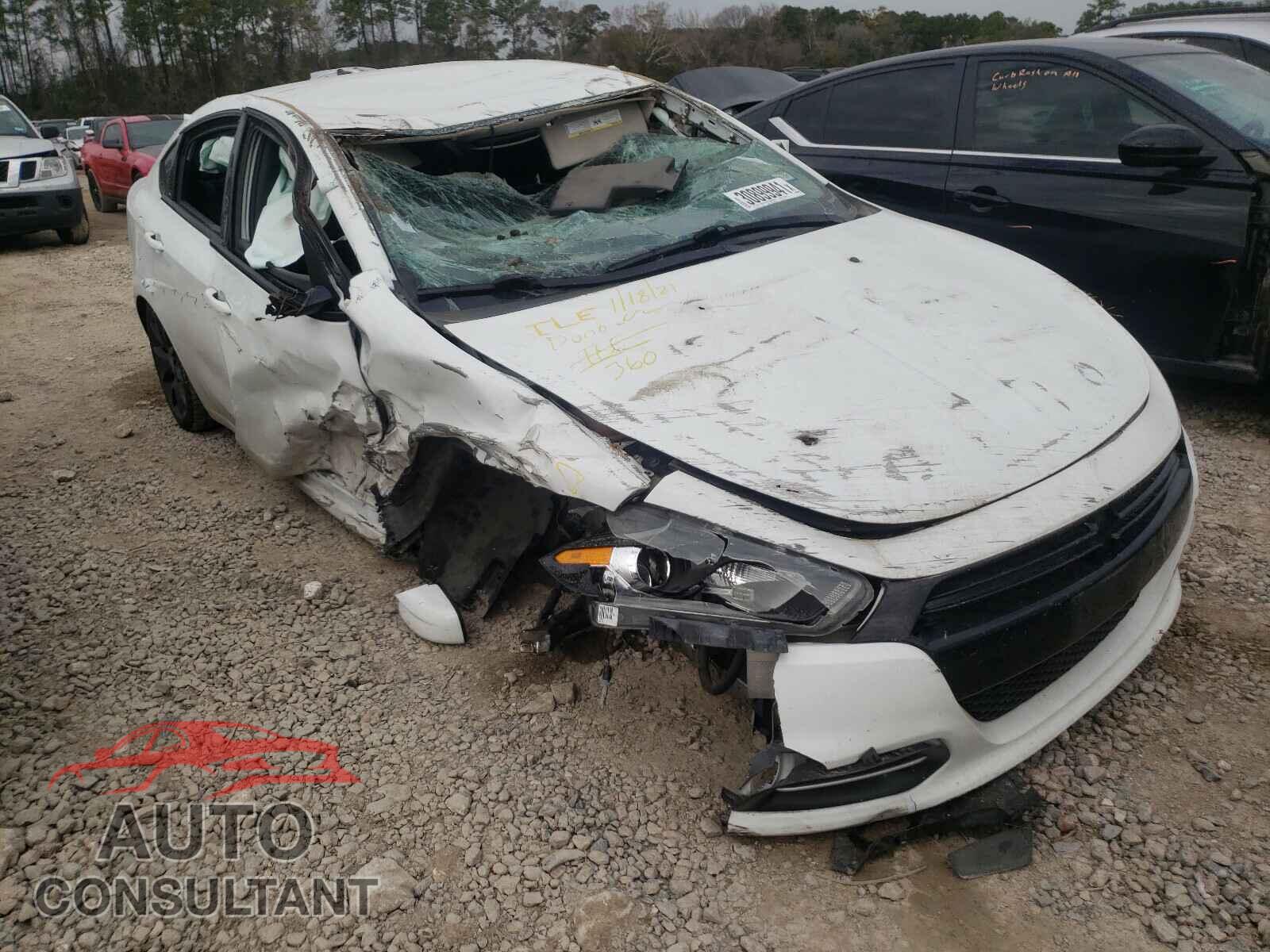 DODGE DART 2016 - 1C3CDFAA6GD530539