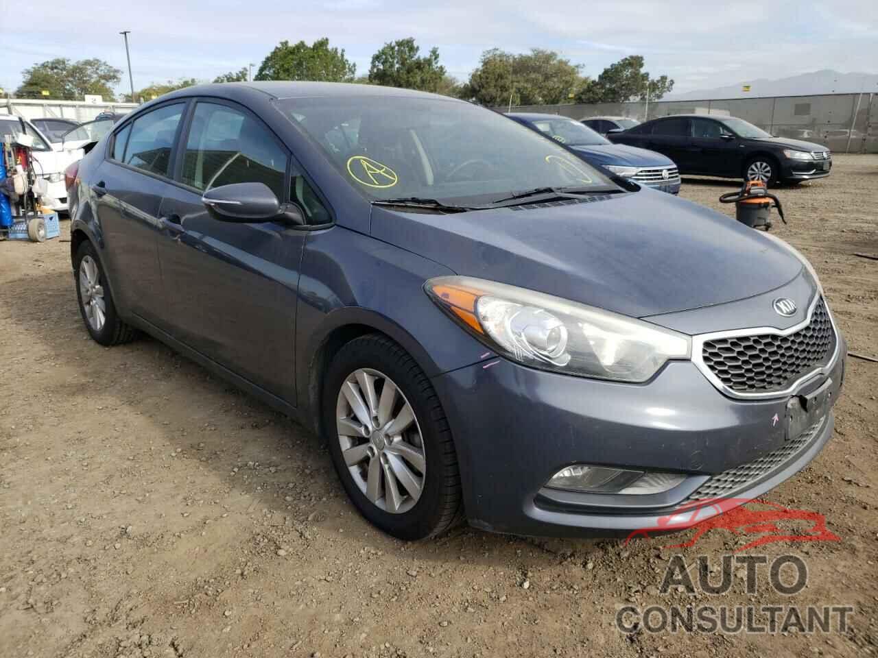 KIA FORTE 2016 - KNAFX4A64G5443634