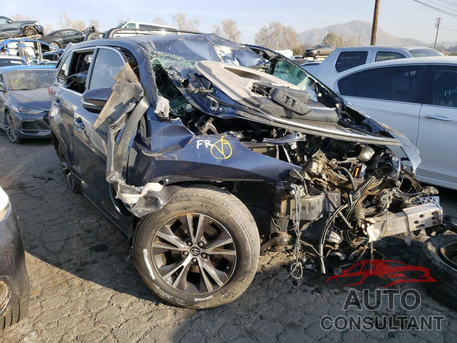 TOYOTA HIGHLANDER 2017 - 5TDZZRFH6HS203000