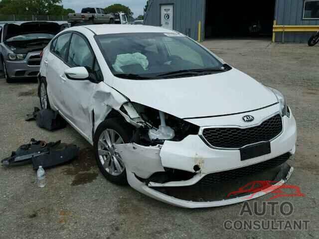 KIA FORTE 2016 - KNAFX4A64G5503220