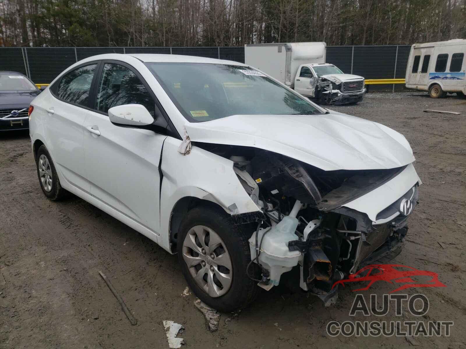 HYUNDAI ACCENT 2016 - KMHCT4AE6GU090436