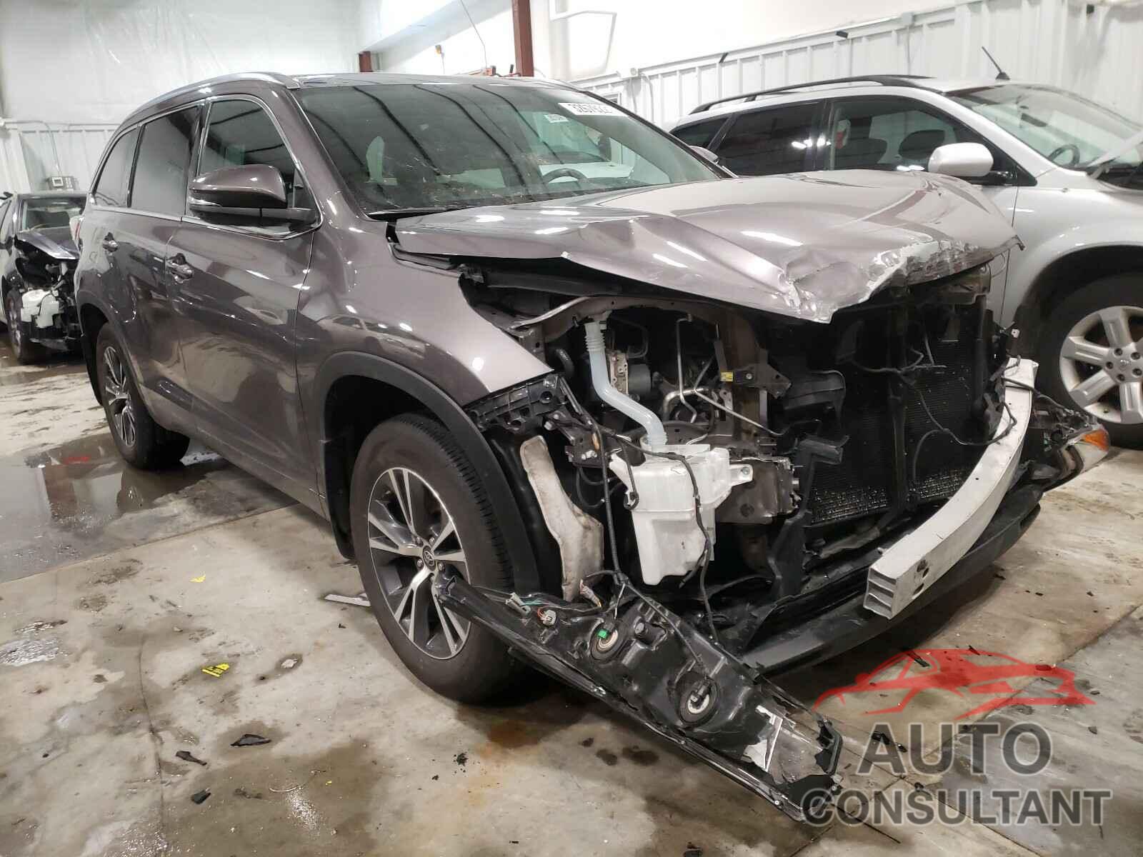 TOYOTA HIGHLANDER 2016 - 5TDJKRFH2GS322436