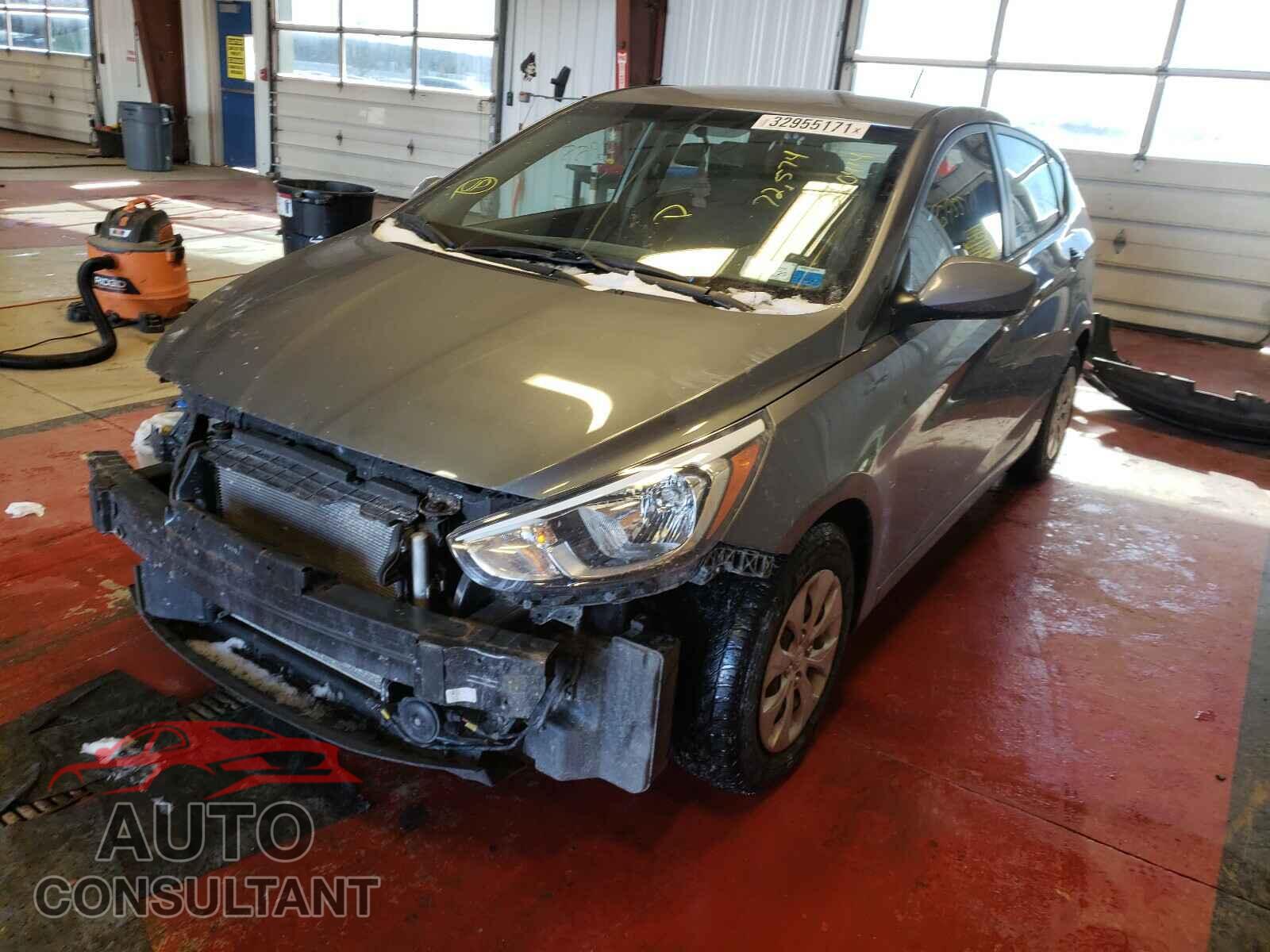 HYUNDAI ACCENT 2016 - KMHCT5AE6GU260414