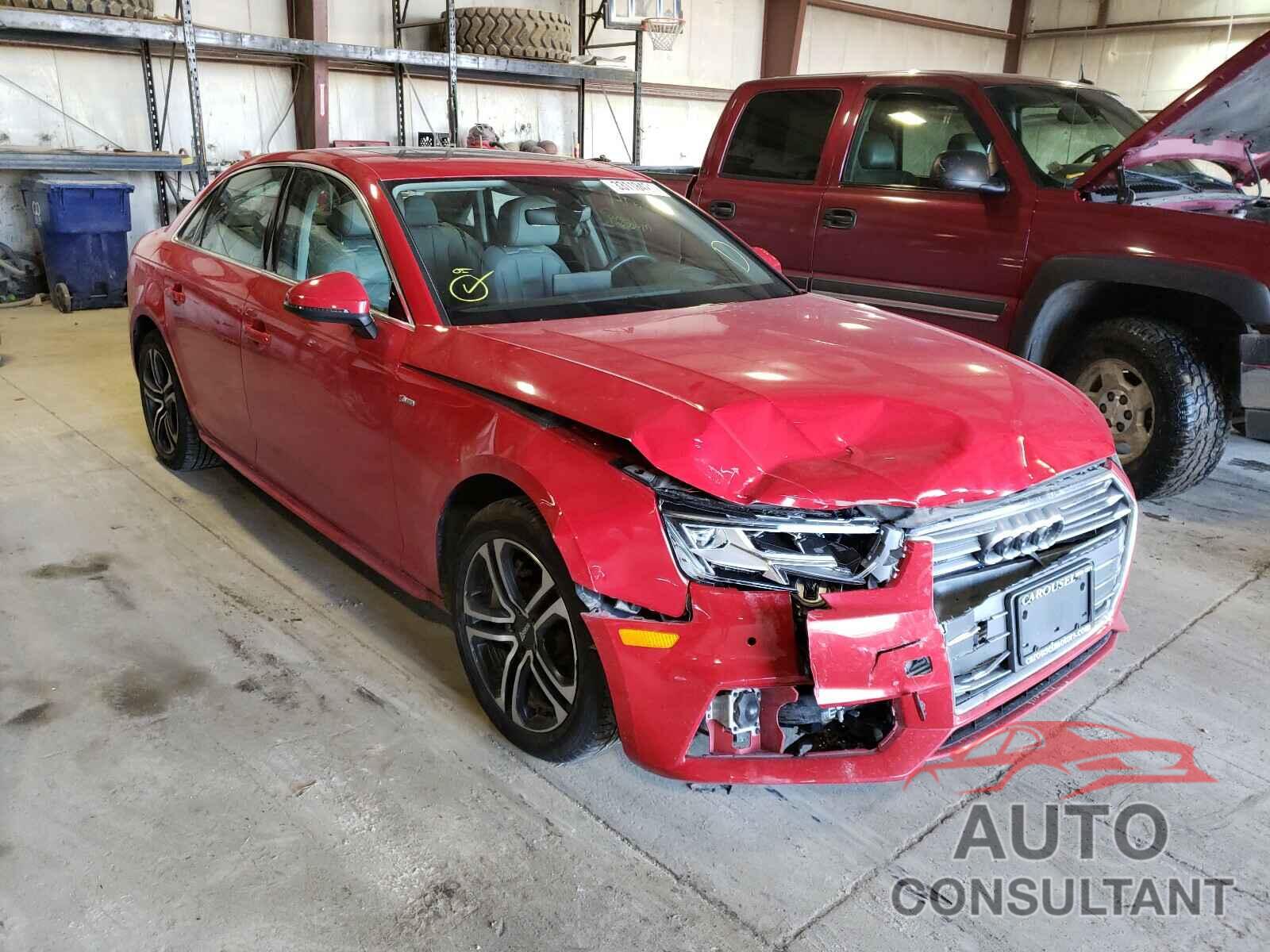 AUDI A4 2017 - WAUFNAF42HN017986