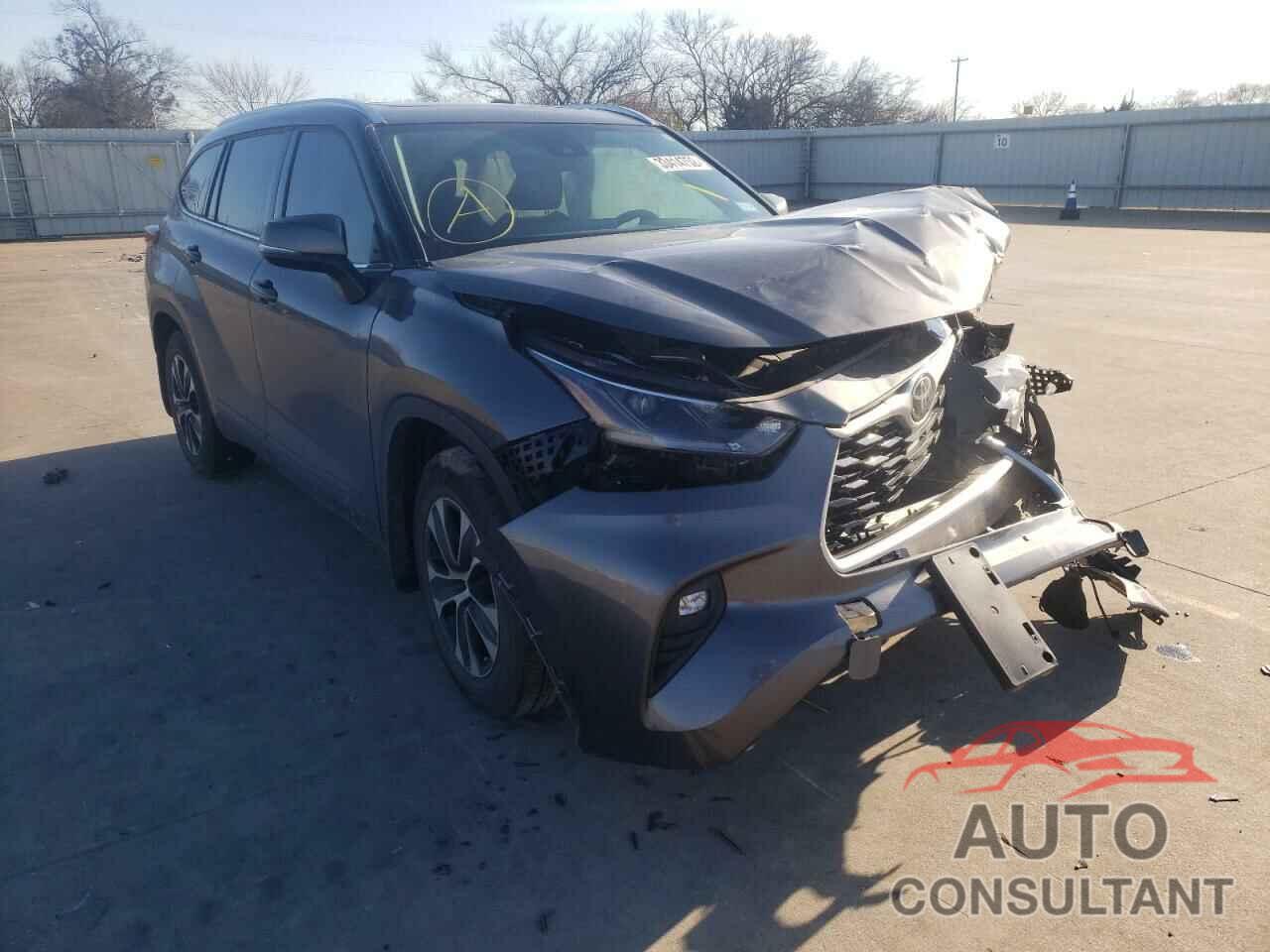 TOYOTA HIGHLANDER 2021 - 5TDGZRAH9MS042456