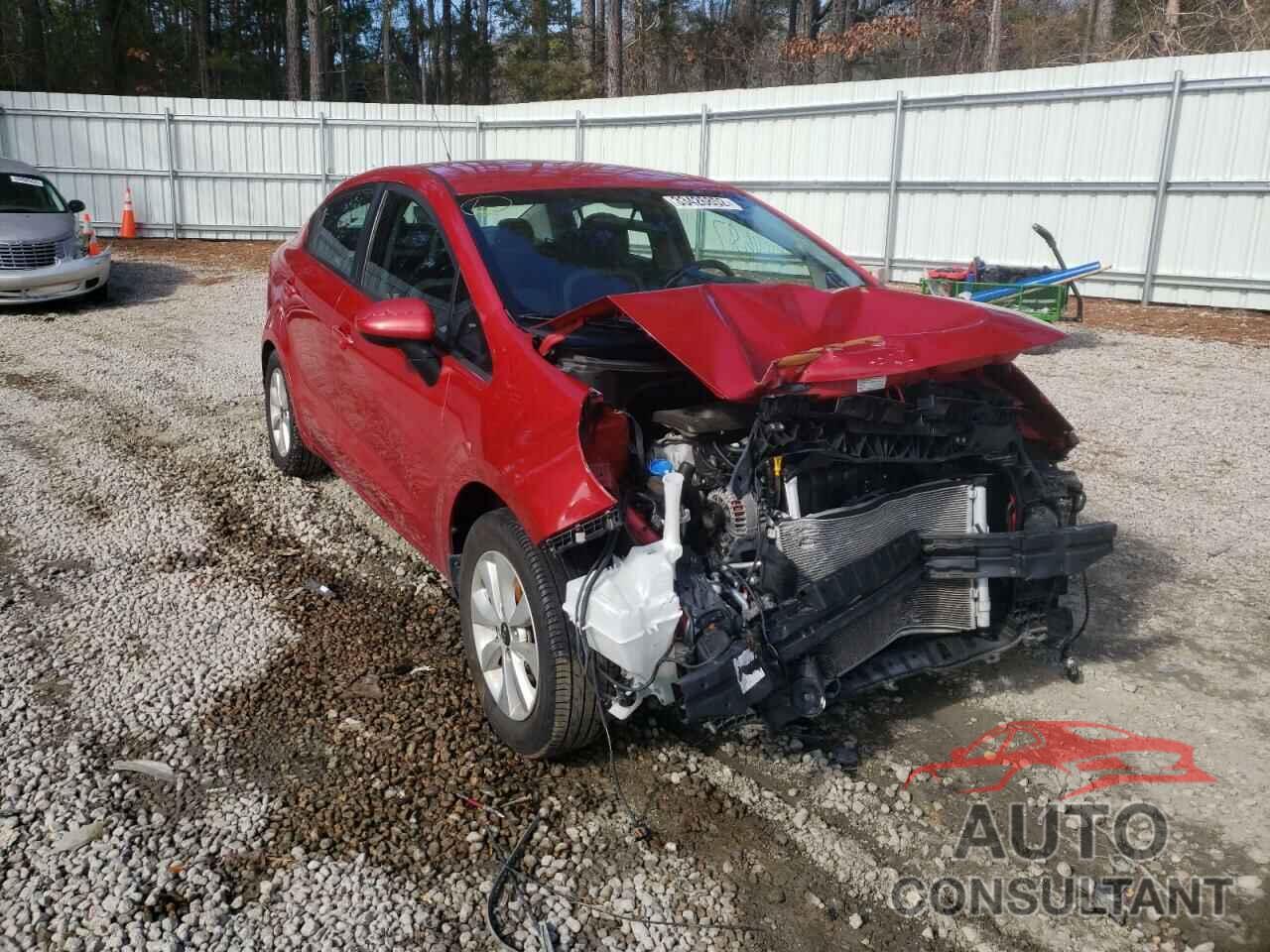 KIA RIO 2016 - KNADN4A33G6587656