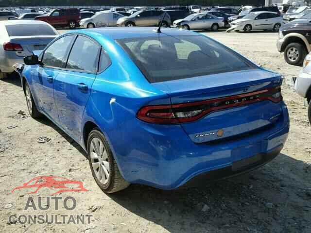 DODGE DART 2015 - 1C3CDFDH3FD277929